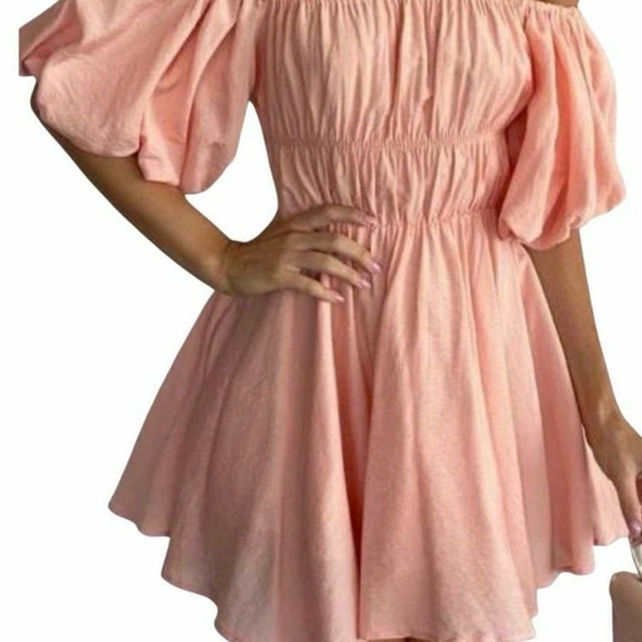 Aiyana Elegant Off-Shoulder Dress - Picture 2 of 10